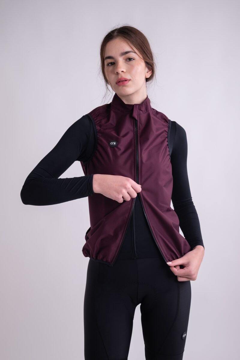 Chaleco NSK Bordo - Imagen 2